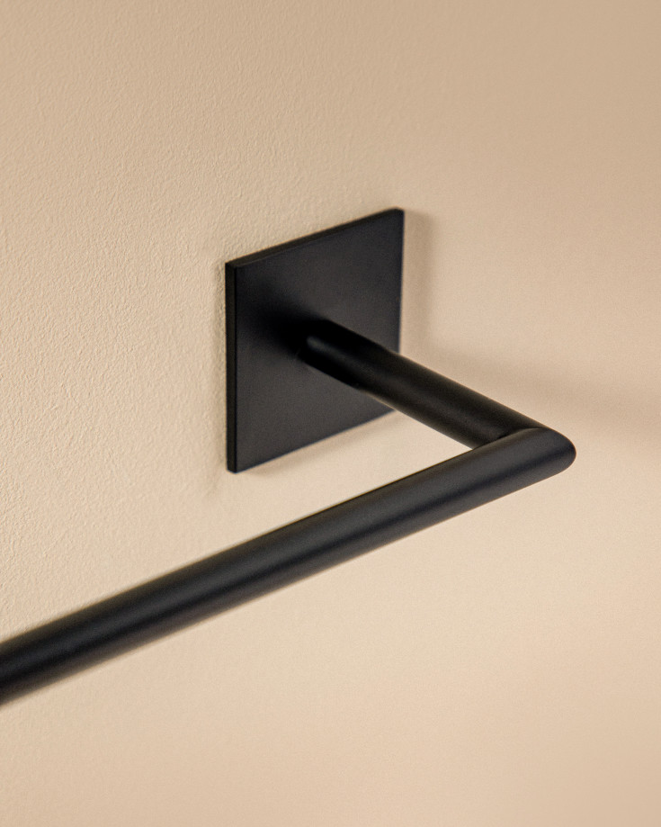 Cosmic Stick håndklædestang, 30 cm, mat sort