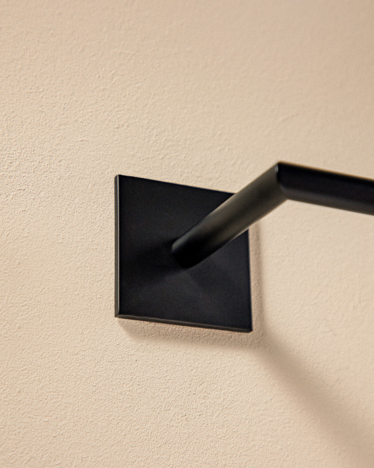 Cosmic Stick håndklædestang, 60 cm, mat sort