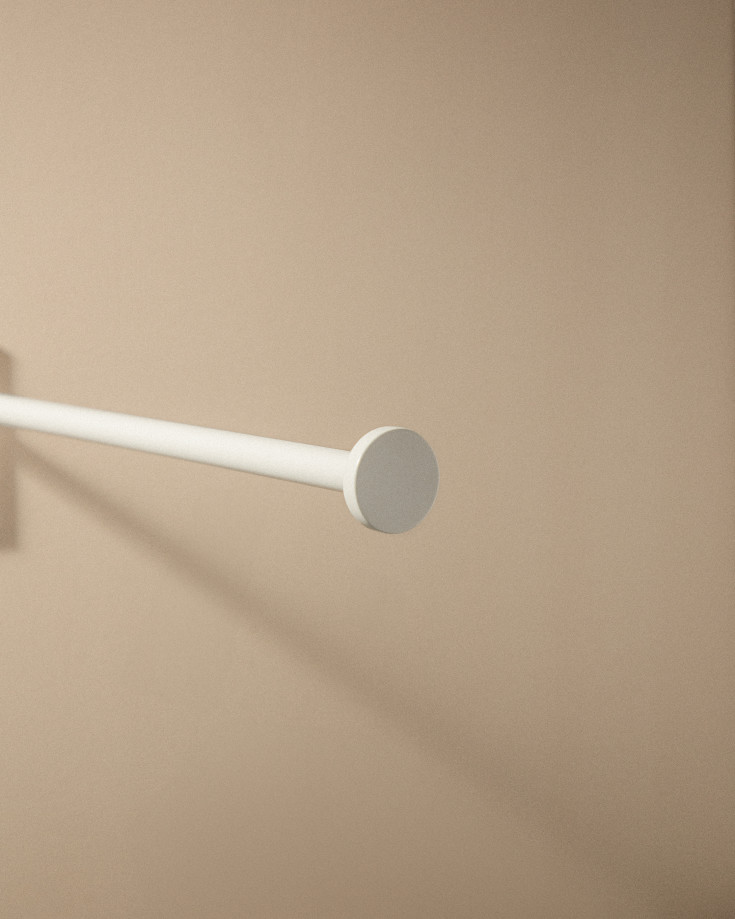 Cosmic Stick håndklestang, 30,9 cm, matt hvit