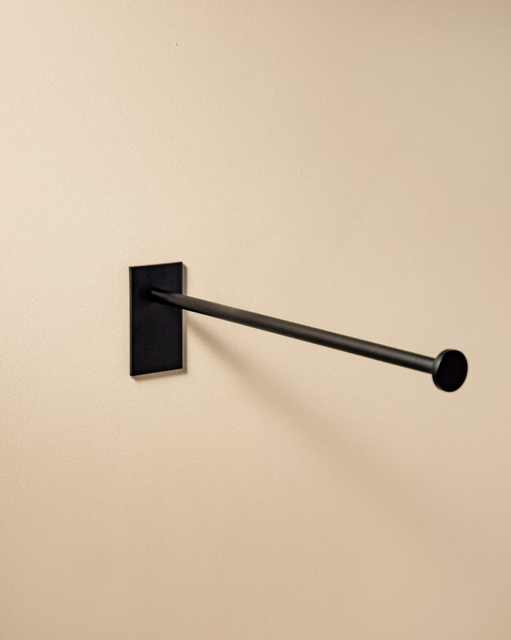 Cosmic Stick håndklestang, 30,9 cm, matt svart