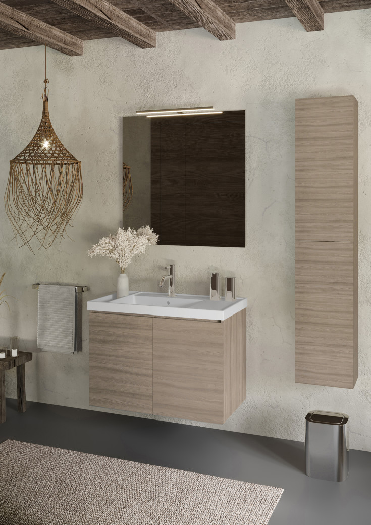 Cosmic B-Best högskåp, 30x150 cm, valnöt