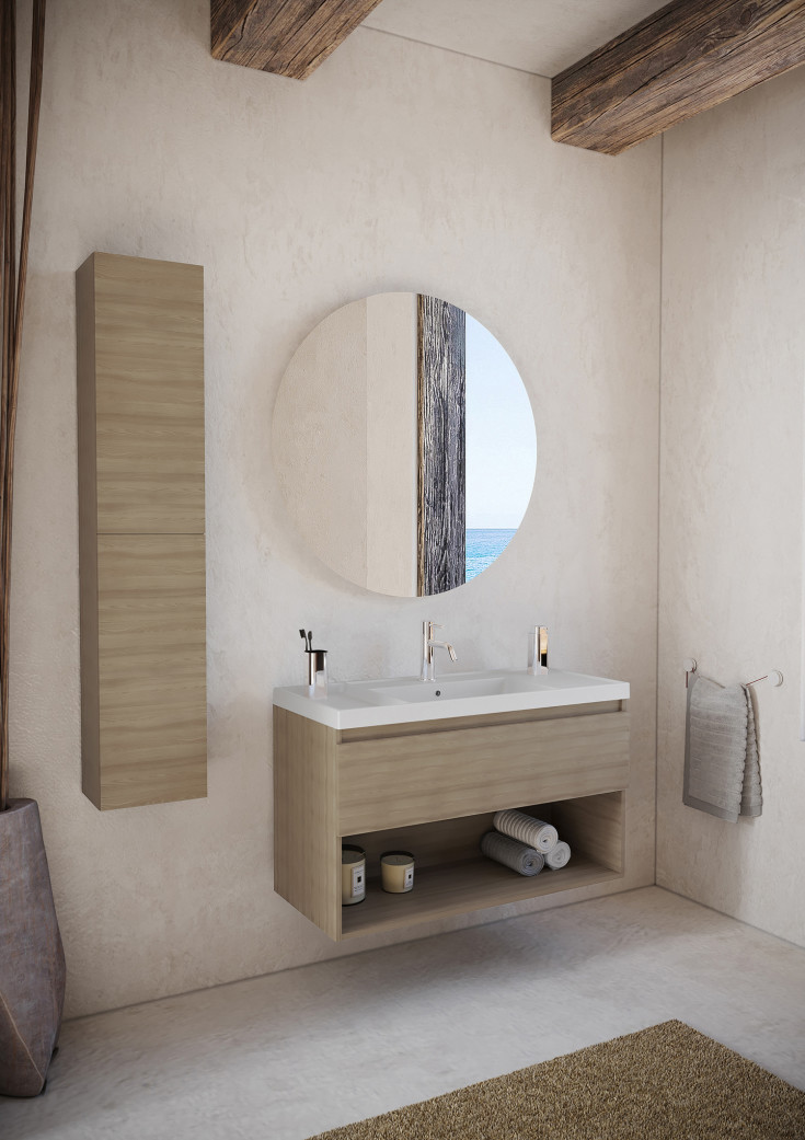 Cosmic B-Best möbelpaket, 100x61,5 cm, valnöt