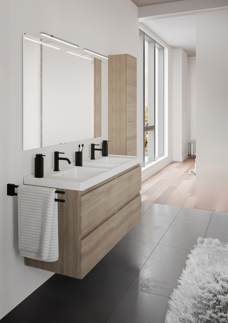 Cosmic B-Best möbelpaket, 120x61,5 cm, valnöt