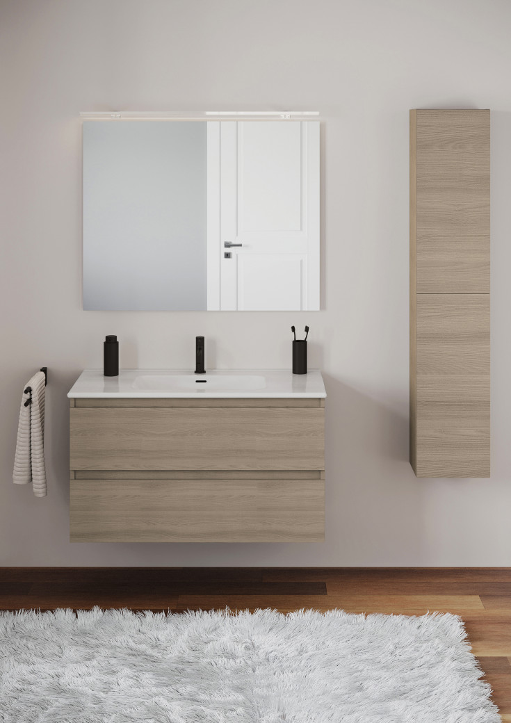 Cosmic B-Best möbelpaket, 100x61,5 cm, valnöt