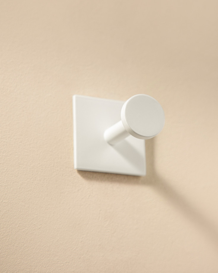 Cosmic Stick håndkleknagg, matt hvit