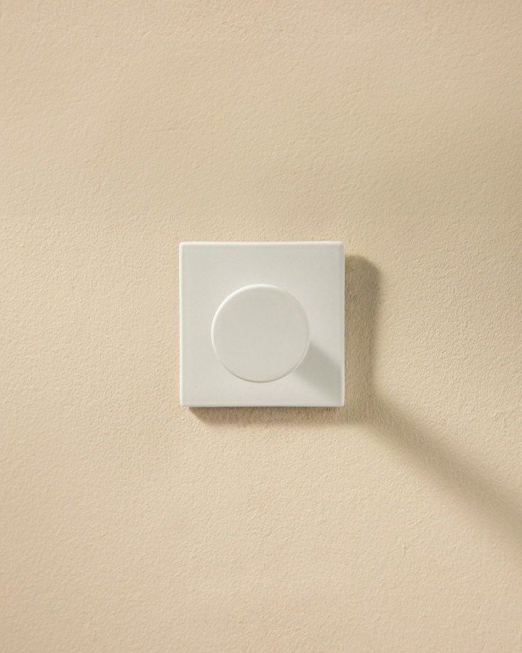 Cosmic Stick handdukskrok, matt vit