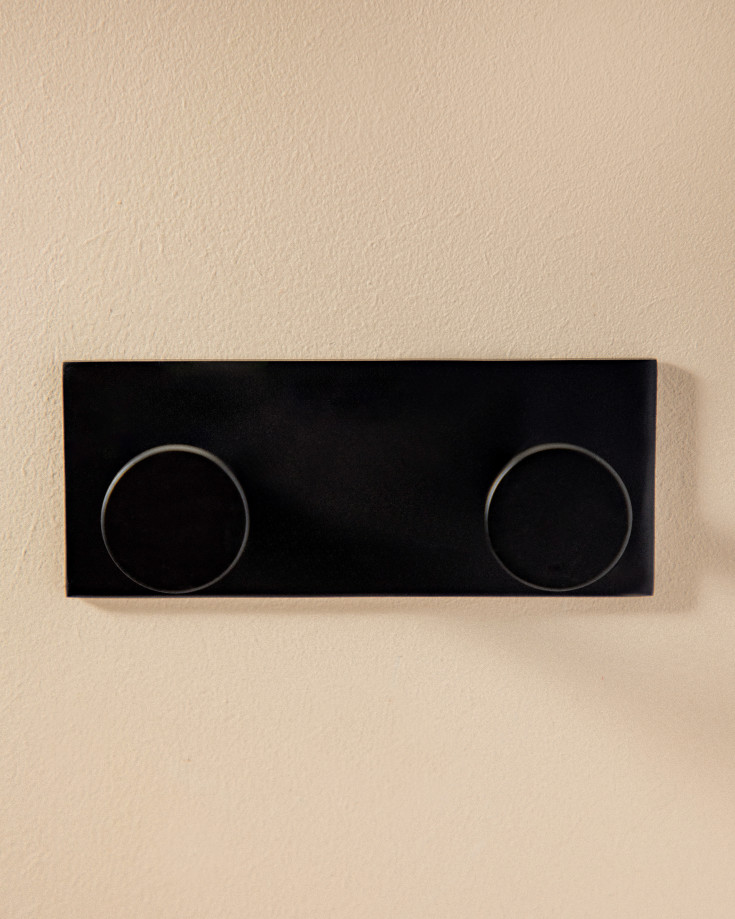 Cosmic Stick håndkleknagg, matt svart