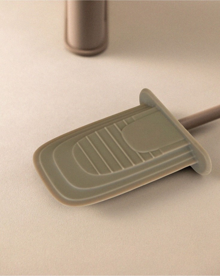 Cosmic Flat toalettborste, krom