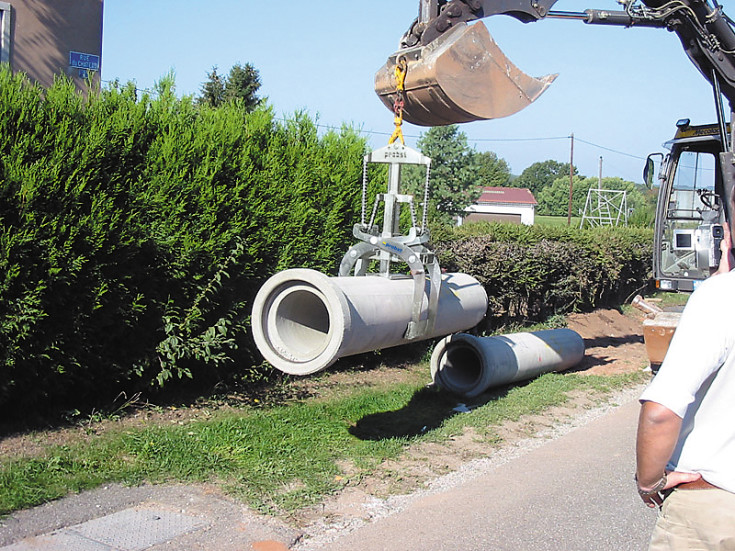 Probst løftetang Round Grab RG-20/80 til betonrør