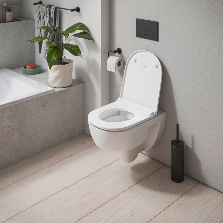 Duravit D-Code toalettsete, hvit