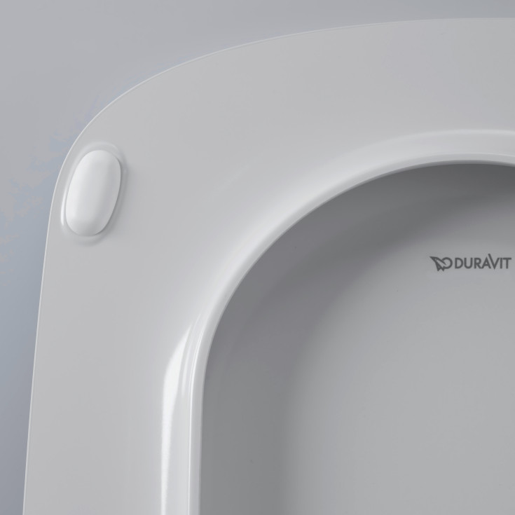 Duravit DuraStyle toiletsæde, soft close, aftagelig, hvid