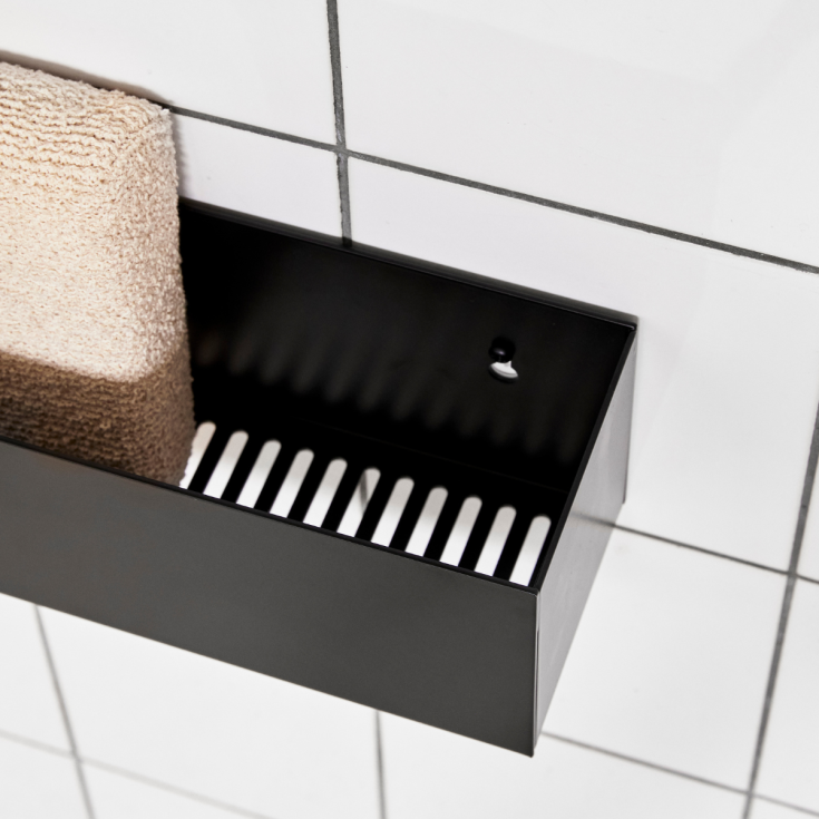 Bastant Design duschhylla, matt svart