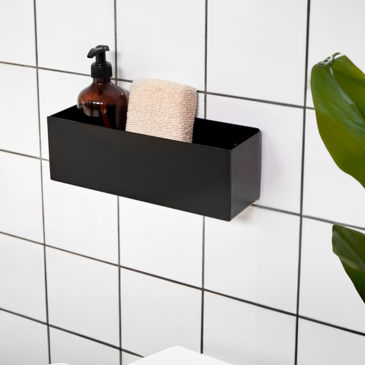 Bastant Design duschhylla, matt svart