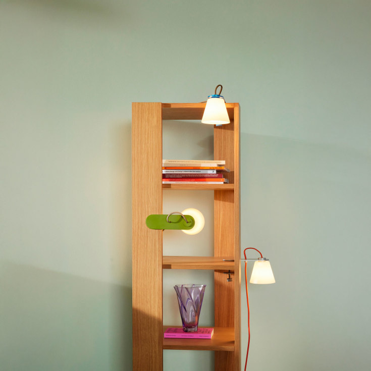 Hübsch Lure klypelampe, sølv