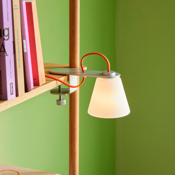 Hübsch Lure klypelampe, sølv