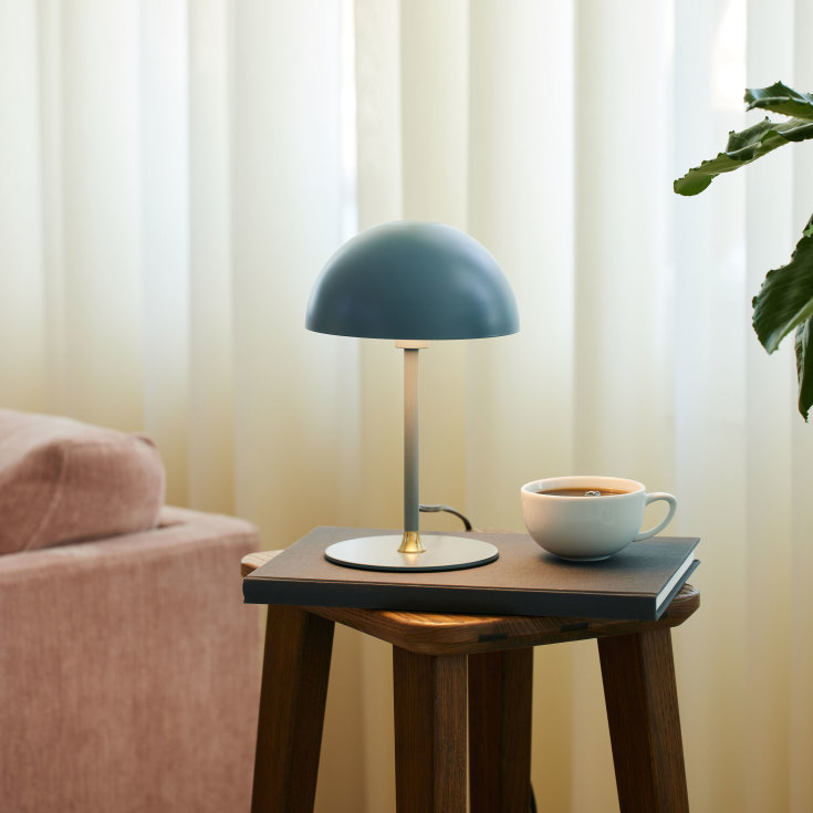 Halo Design Boogie bordlampe, blå