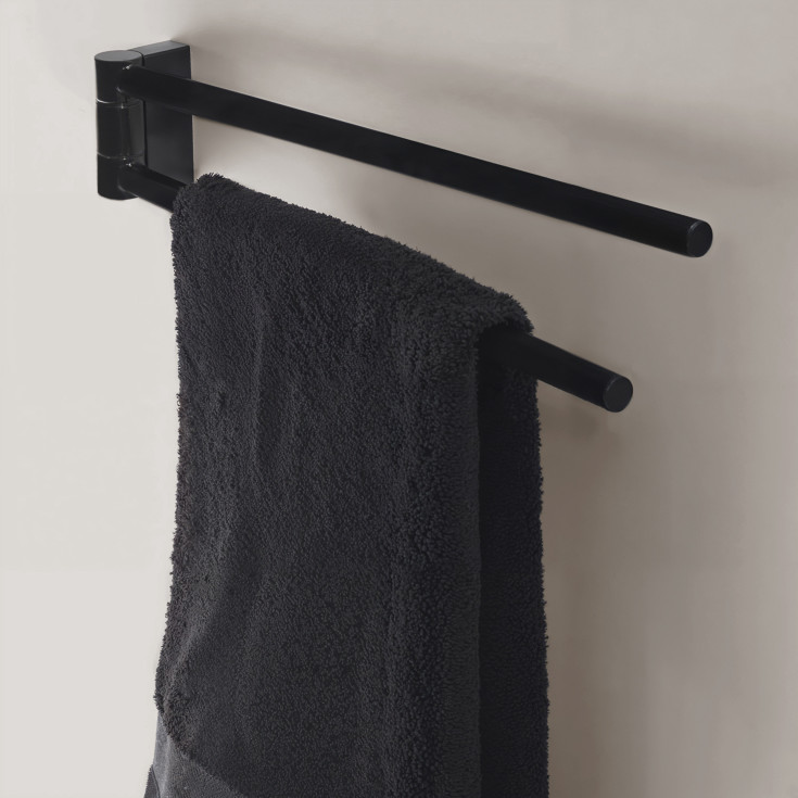 Laufen Nixie handdukstork, 40,7 cm, matt svart