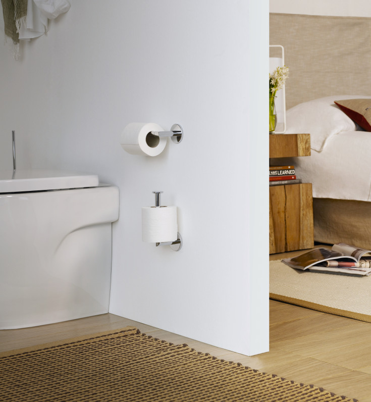 Laufen Cana toalettrullholder, krom