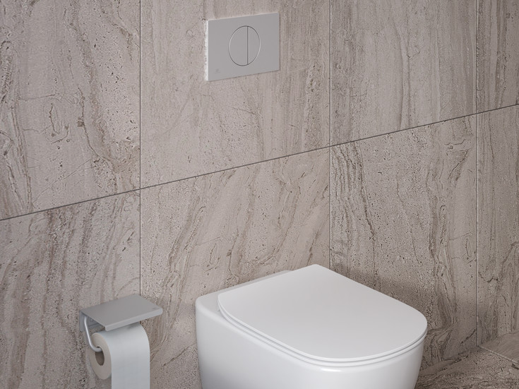 Ideal Standard Alu+ toalettpappershÄllare, matt silver