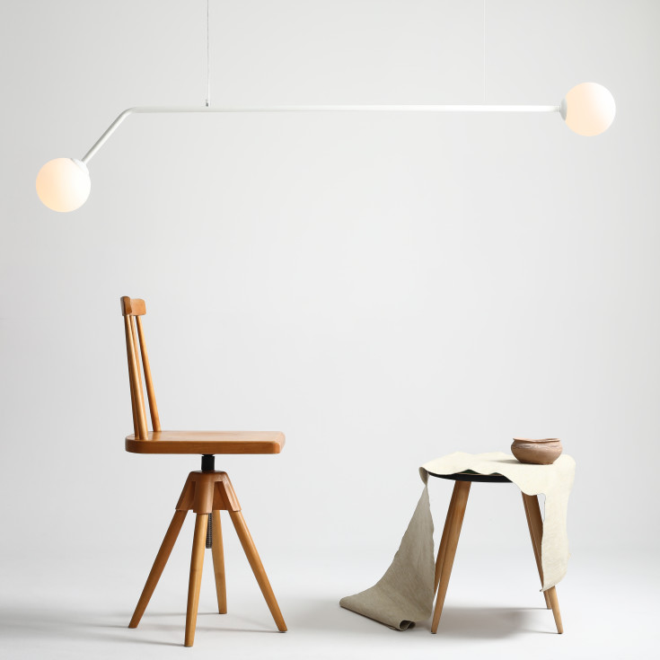 Aldex Pure taklampe, hvit