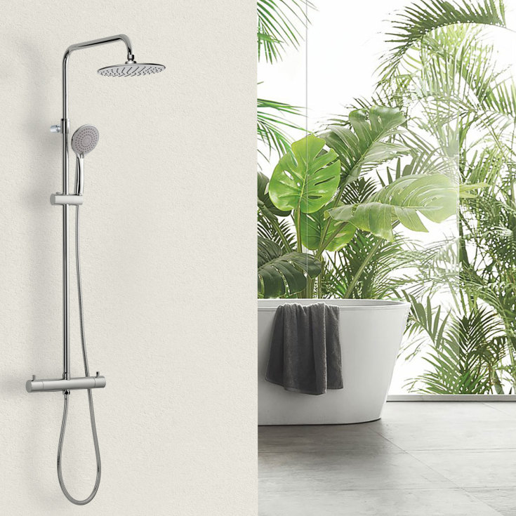 Arrow Hönö duschset, krom