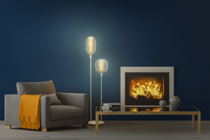 Ledvance Stick lampefot, beige