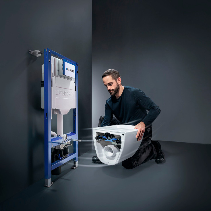 Geberit Duofix Sigma inbyggnadscistern, utan nedre väggbeslag, 112 cm