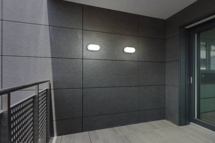 Eglo Boschetto udendørs væglampe, oval