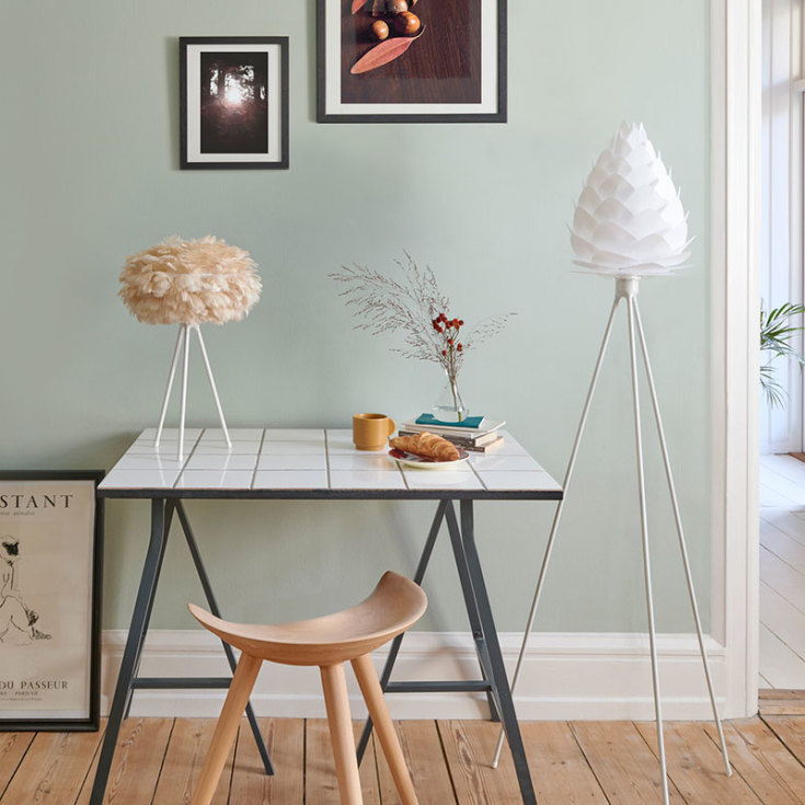 Umage Conia lampeskjerm, hvit, Ø40 cm