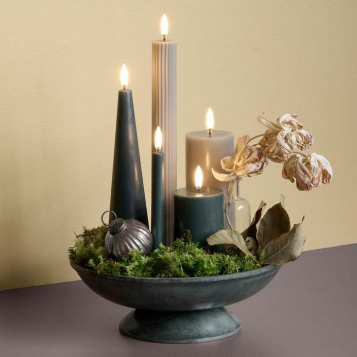 Uyuni LED kubbelys, batteri, hvit