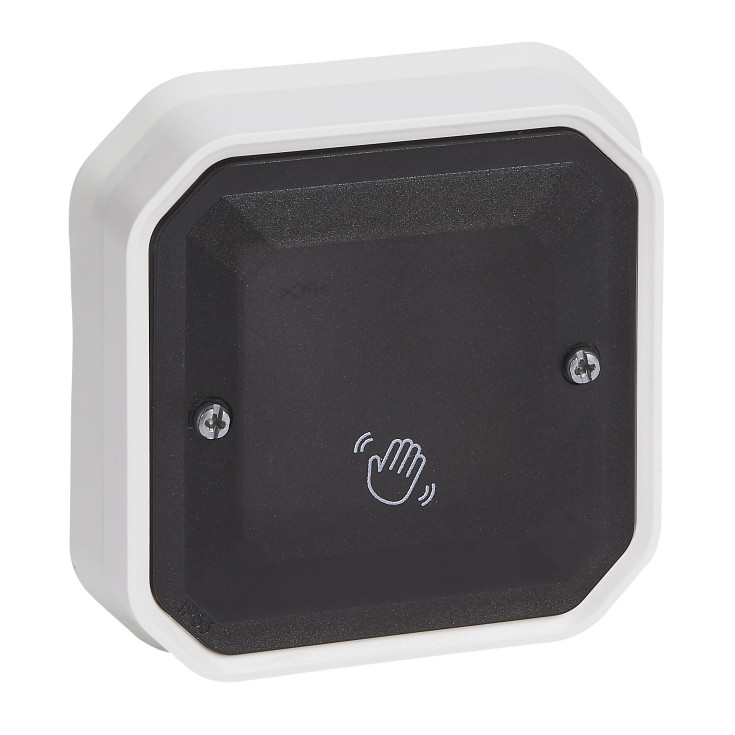 Plexo55 monteringsram för infälld 2 moduler vit