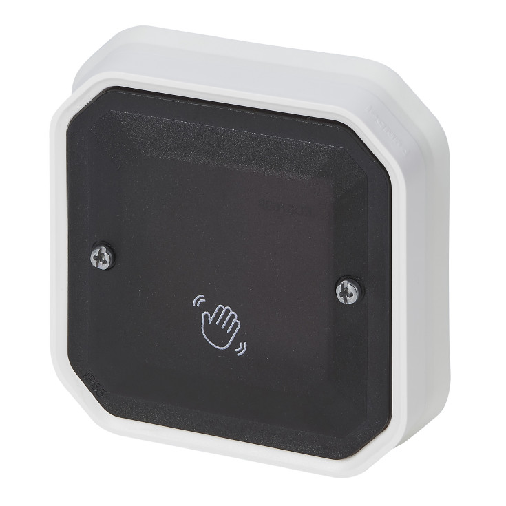 Plexo55 monteringsram för infälld 2 moduler vit