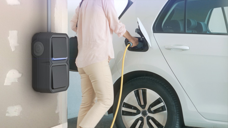 Plexo55 underlägg 4 moduler antracit