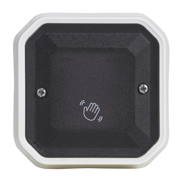 Plexo55 monteringsram för infälld 2 moduler vit