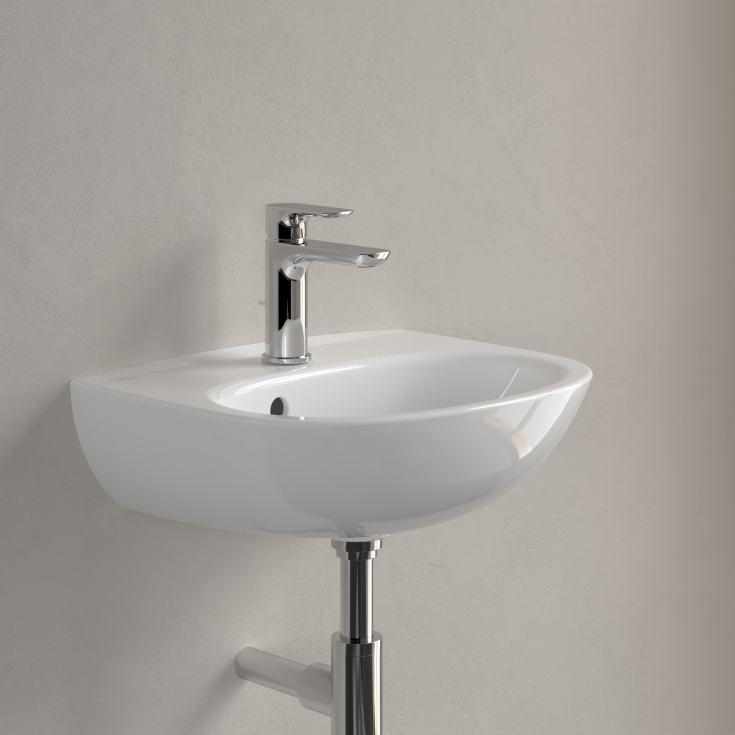 Villeroy & Boch O.Novo tvättställ, 45x36 cm, vit