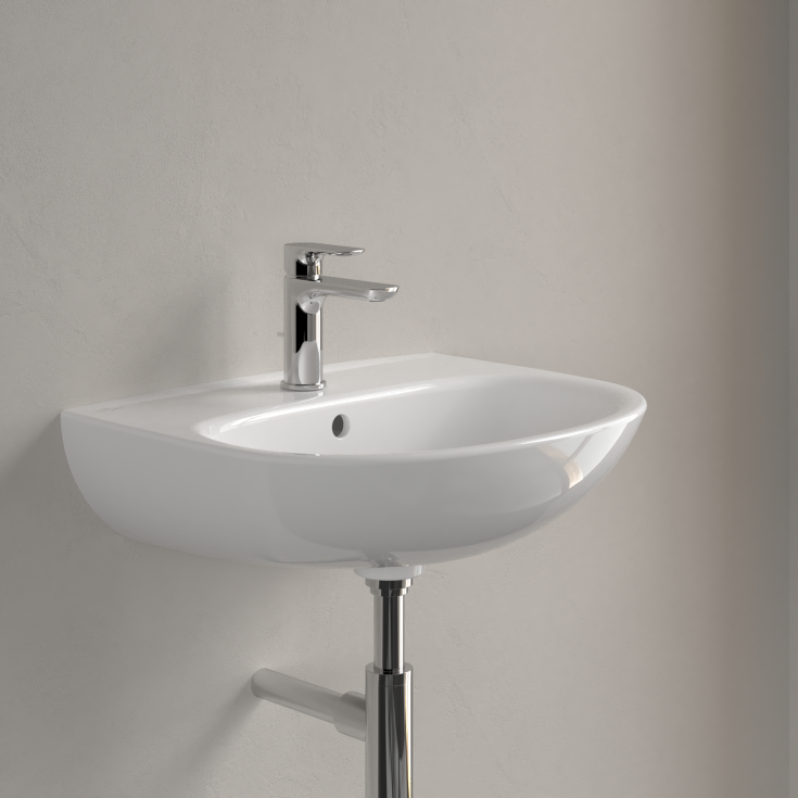 Villeroy & Boch O.Novo vegghengt servant, 55x44 cm, hvit