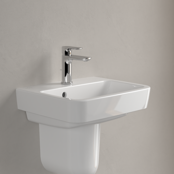 Villeroy & Boch O.Novo tvättställ, 45x37 cm, vit