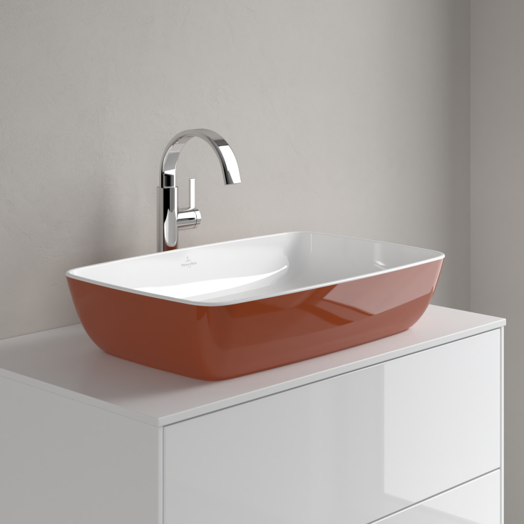 Villeroy & Boch Artis tvättställ, 58x38,5 cm, orange