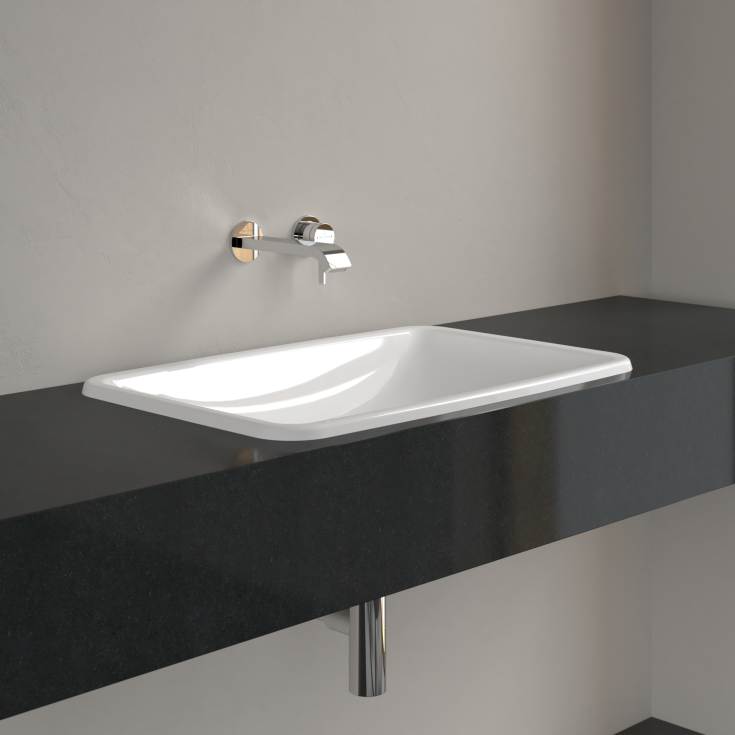 Villeroy & Boch Loop & Friends servant for nedfelling, 67,5x45 cm, hvit