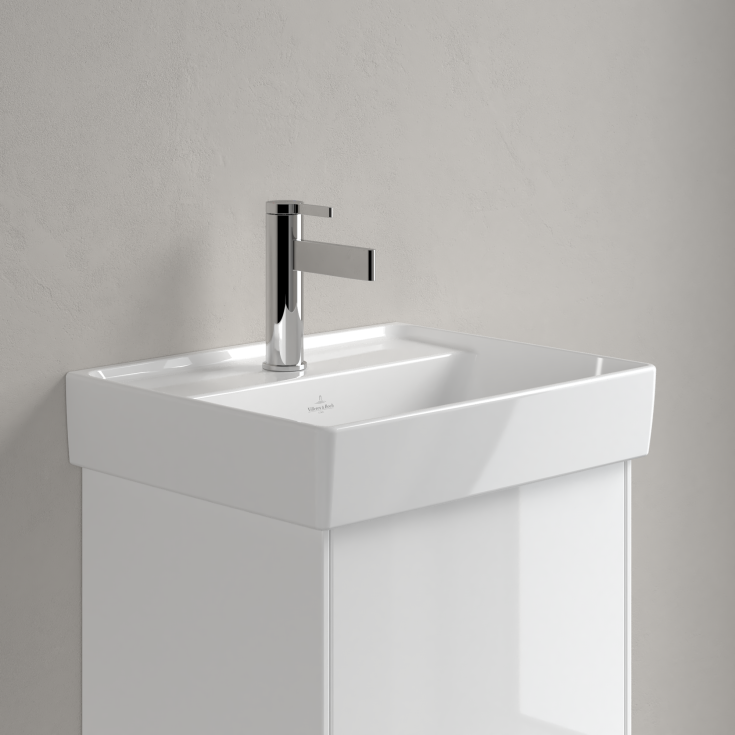 Villeroy & Boch Collaro vegghengt servant, 45x37 cm, med CeramicPlus, hvit