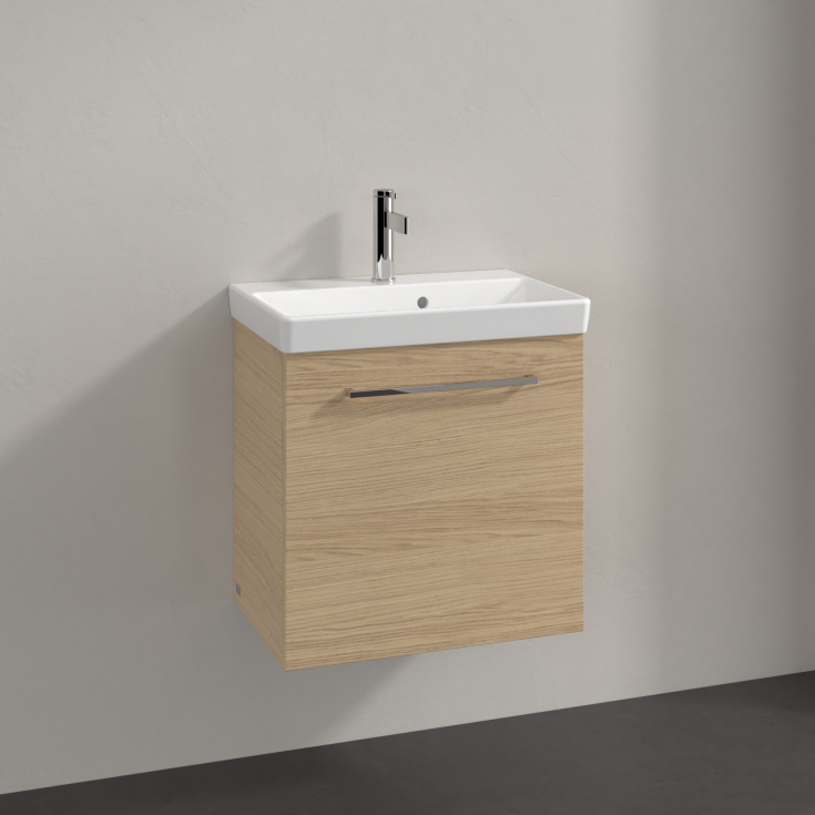 Villeroy & Boch Avento A888 servantskap, 52,6x38,2 cm, høyre, eik