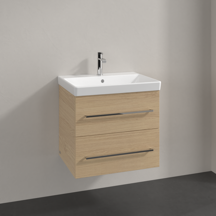 Villeroy & Boch Avento A889 servantskap, 57,6x48,2 cm, eik