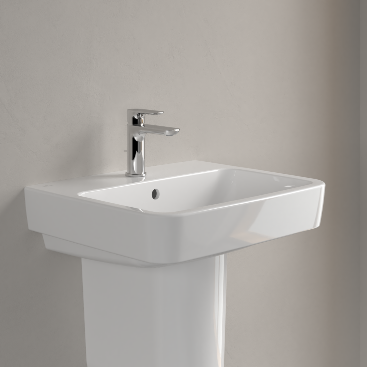 Villeroy & Boch O.Novo håndvask, 55x46 cm, hvid