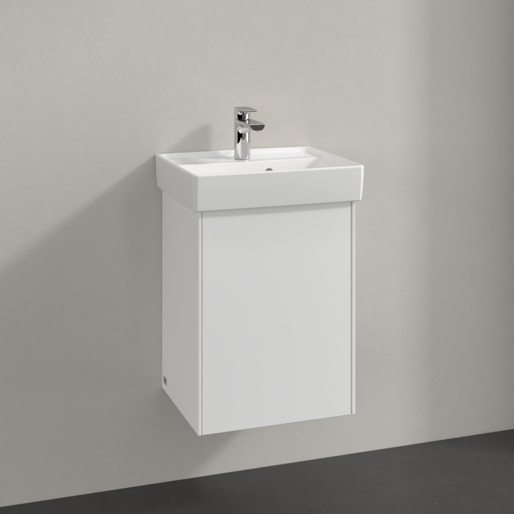 Villeroy & Boch Collaro servantskap, 41x34,4 cm, høyre, matt hvit