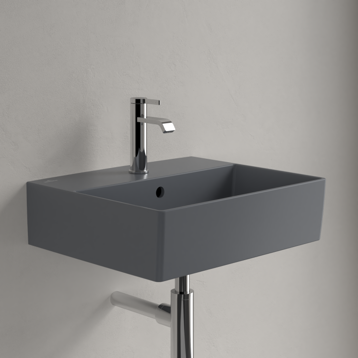 Villeroy & Boch Memento 2.0 håndvask, 50x42 cm, mat grå