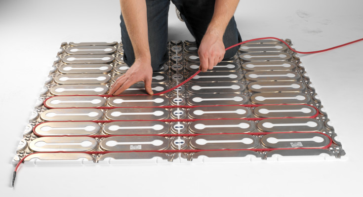 DEVIcell Dry Monteringsplade, 5 m² (el-gulvvarme)