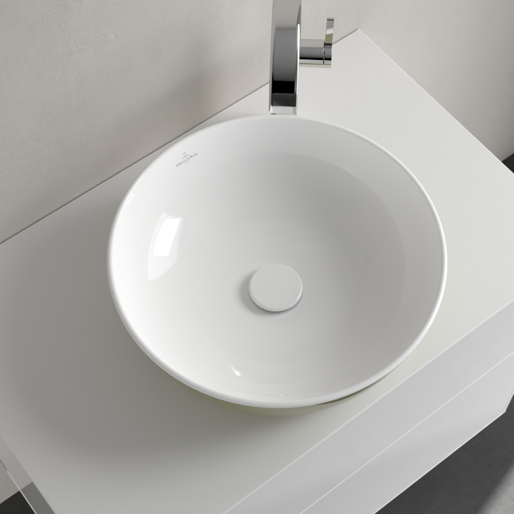 Villeroy & Boch Artis toppmontert servant, Ø43 cm, grønn
