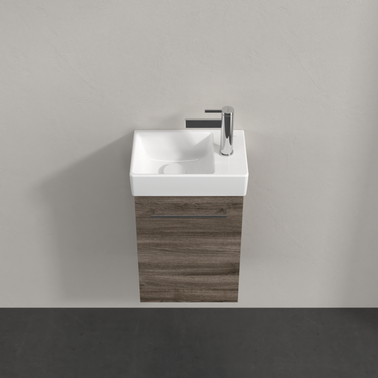 Villeroy & Boch Avento Vanity underskab, 33,6x23,2 cm, venstre, grå eg