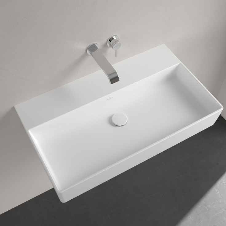 Villeroy & Boch Memento 2.0 håndvask, 80x47 cm, mat hvid