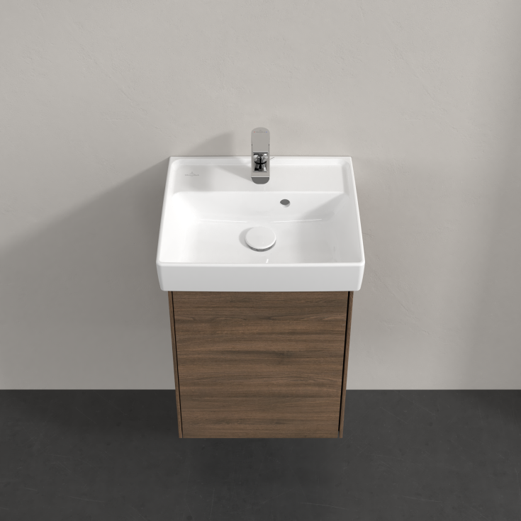 Villeroy & Boch Collaro underskåp, 41x34,4 cm, höger, brun ek